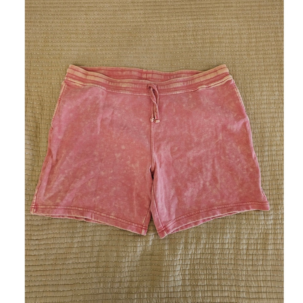 Chubbies The Reddy Set Naps Lounge Sweat Shorts Mens XXL Pink Acid Wash